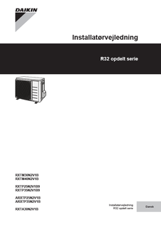 RXTM-N, RXTP-N9, ARXTP-N, RXTA-N_4PDA518023-7E_2019_04_Installer reference guide_Danish download